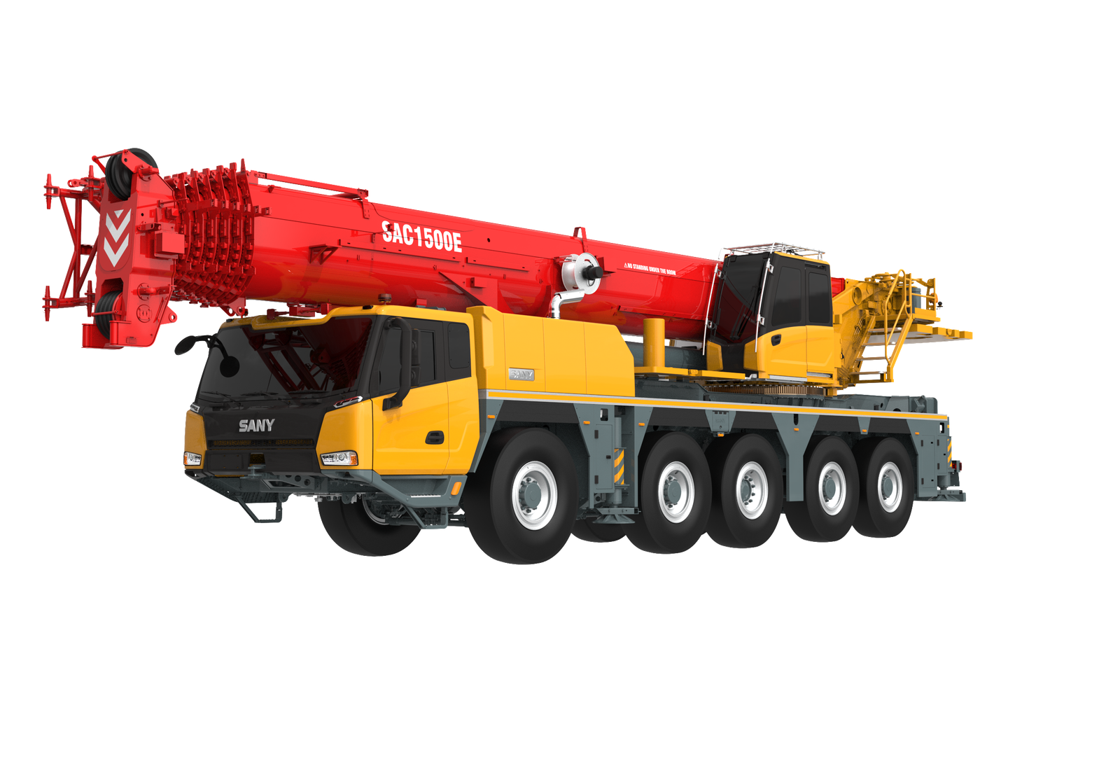 Sany SAC1500E 150t All-terrain Crane - Sany Crane